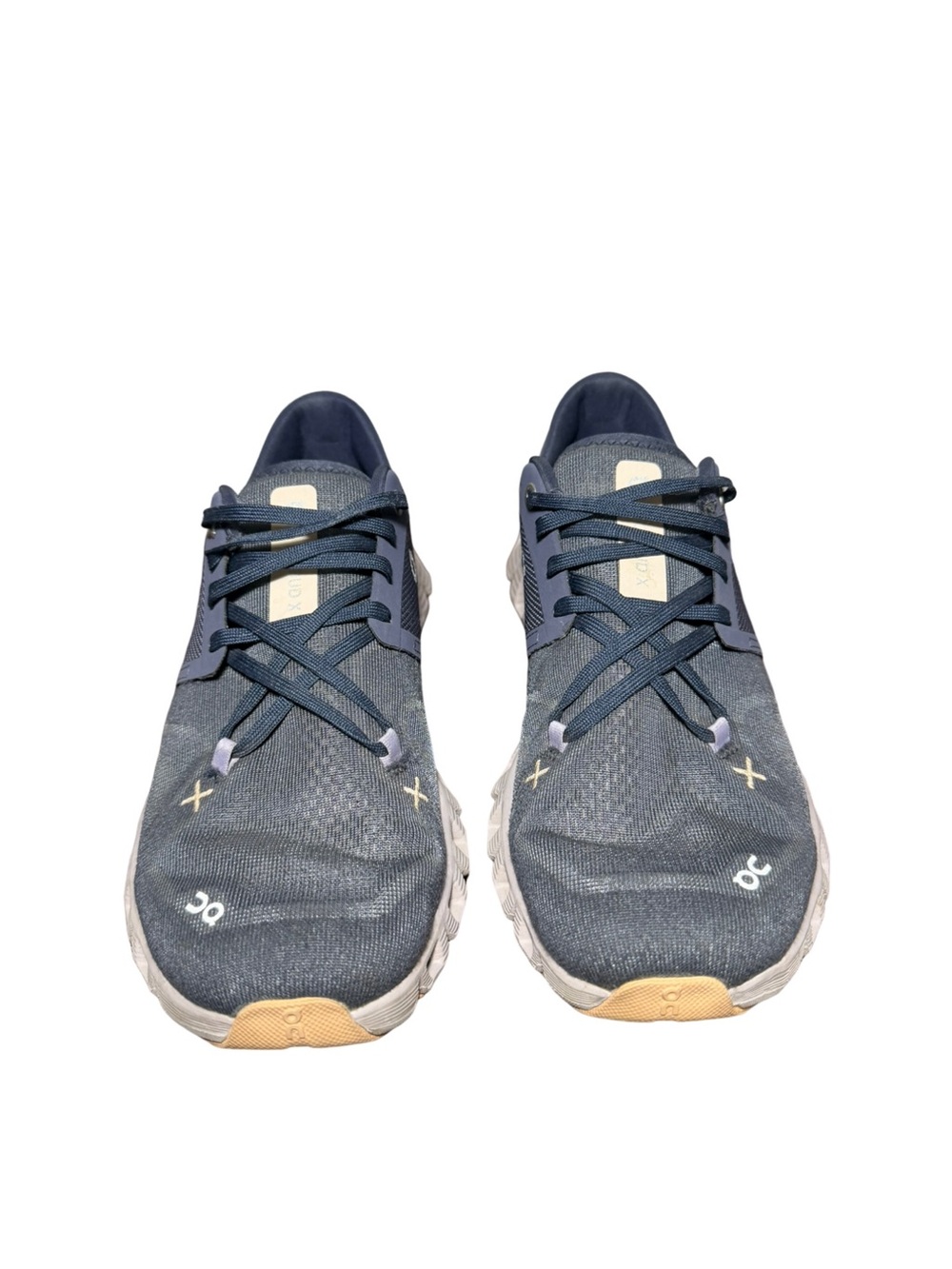 On Running Cloud Women’s Running Shoe - Navy with Lavender Accent size 8 - Picture 3 of 8